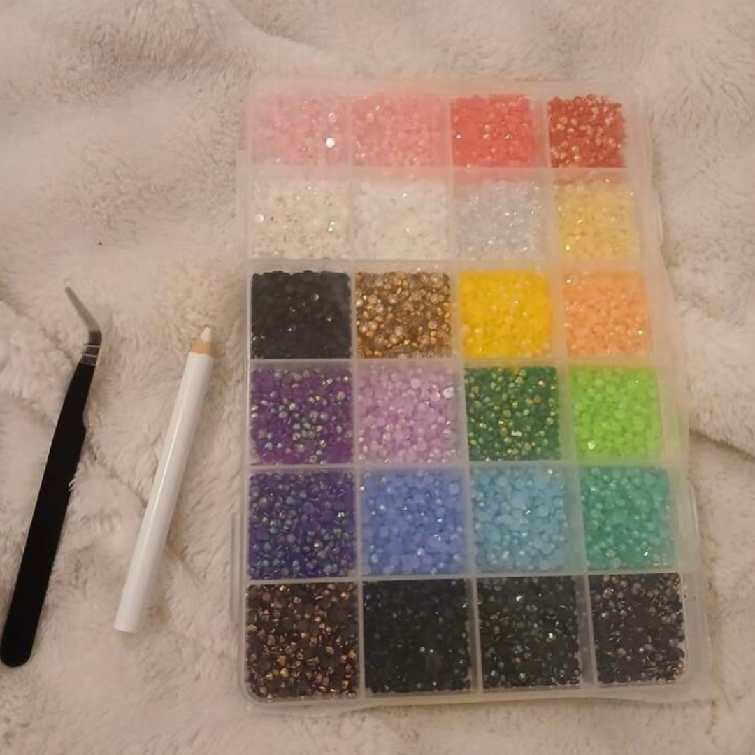 Bedazzled kit sparkle 24 colour (same as in picture)