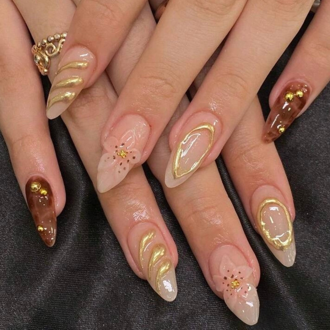 Gold Swirl