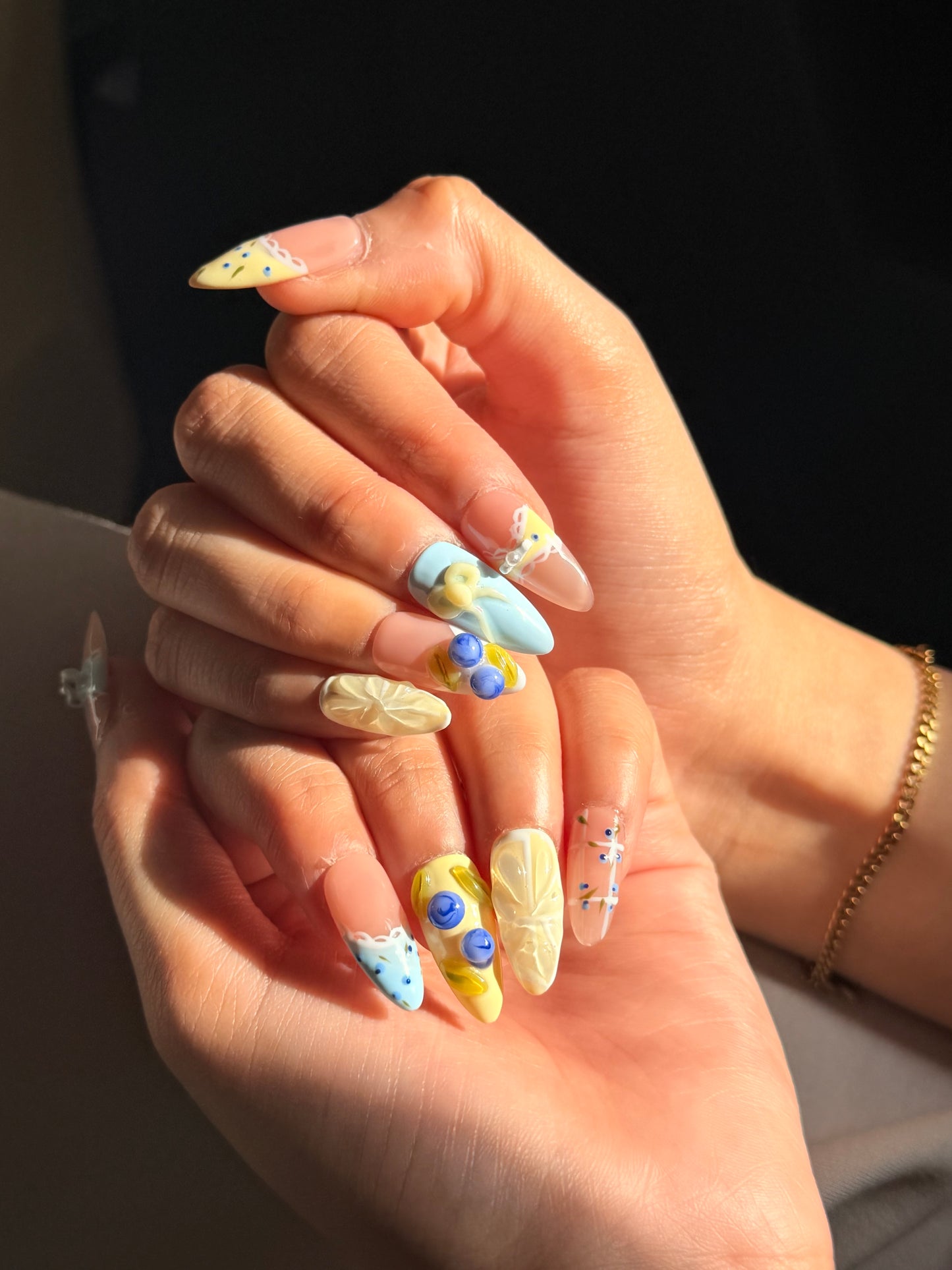 Yellow Bloom - Handmade