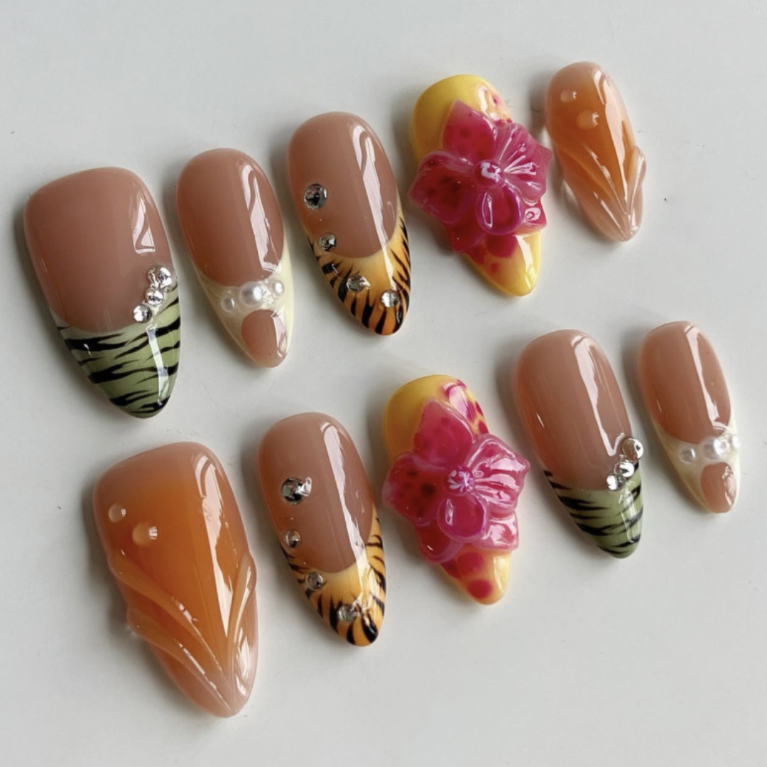 Fairy Dust 3D Nails